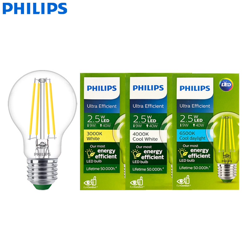 Philips Bulb Led Classic - 필립스 초고효율 LED 필라멘트 전구 투명