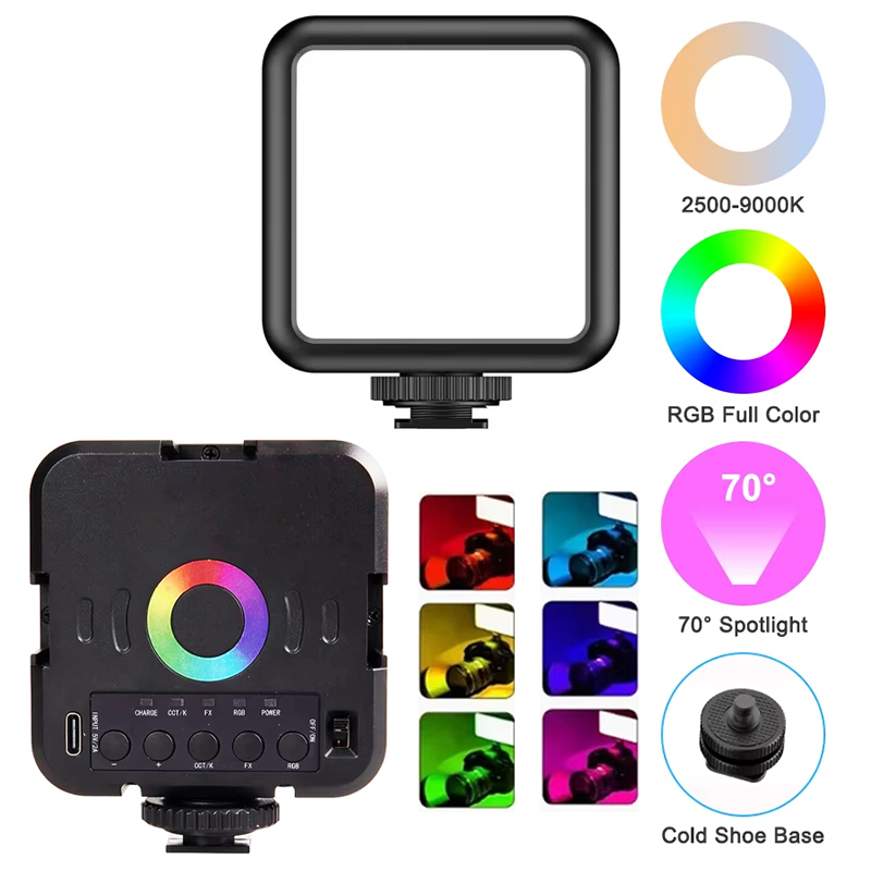 Lighting Visual - 휴대용 W70RGB LED 풀 컬러 RGB