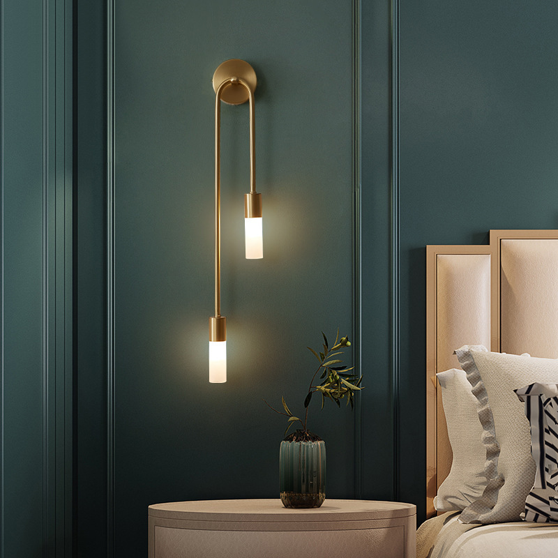 Up Lighting Decor - # 레트로 배경 거실 복도 침실