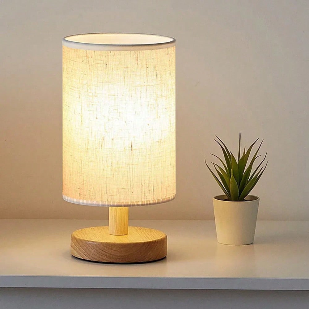 Decor Lighting Lamps - 현대적인 북유럽 스타일의 나무와 천 소재로