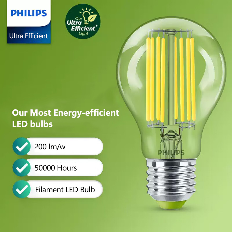 필립스 초고효율 LED 필라멘트 전구, 투명 A60,  - Philips Bulb Led Classic 리뷰 및 가격