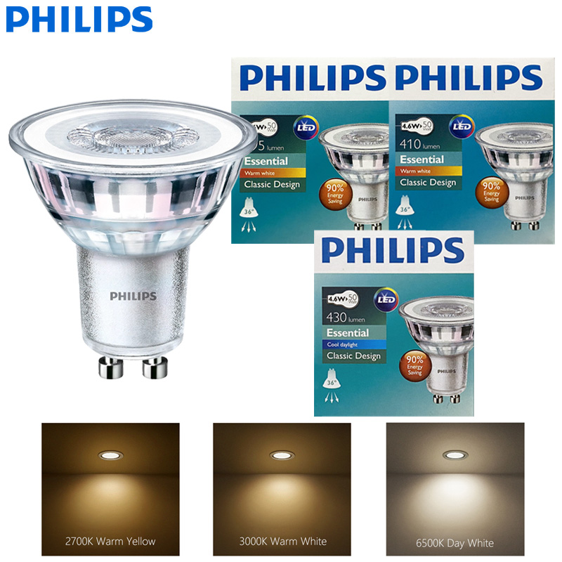 필립스 GU10 PAR16 LED 스포트라이트, 필수  - Philips Bulb Led Classic 리뷰 및 가격