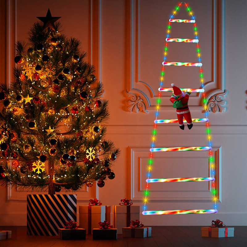크리스마스 장식 조명 LED 실외 경사형 사다리 실내  - Lighting Christmas Decor 리뷰 및 가격