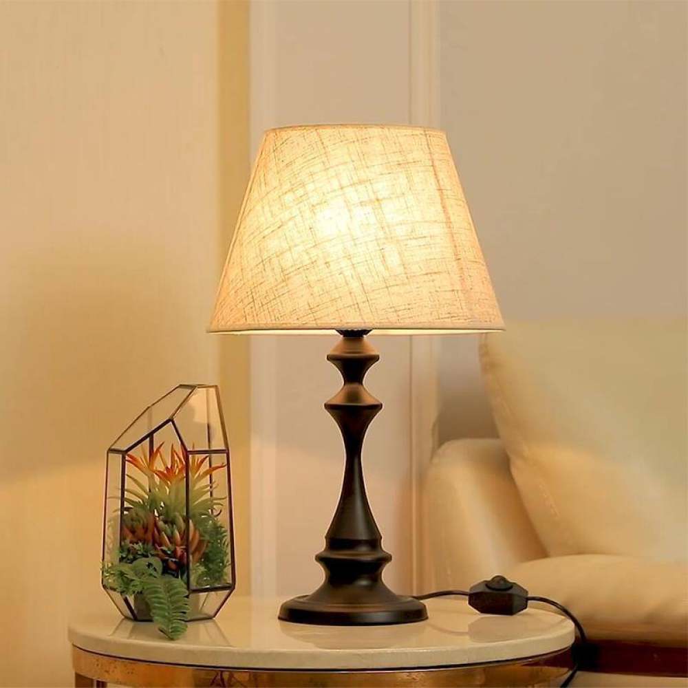 빈티지 스타일의 데스크 램프, 미국식 테이블 조명, 밝 - Lighting Decor Bedroom 리뷰 및 가격