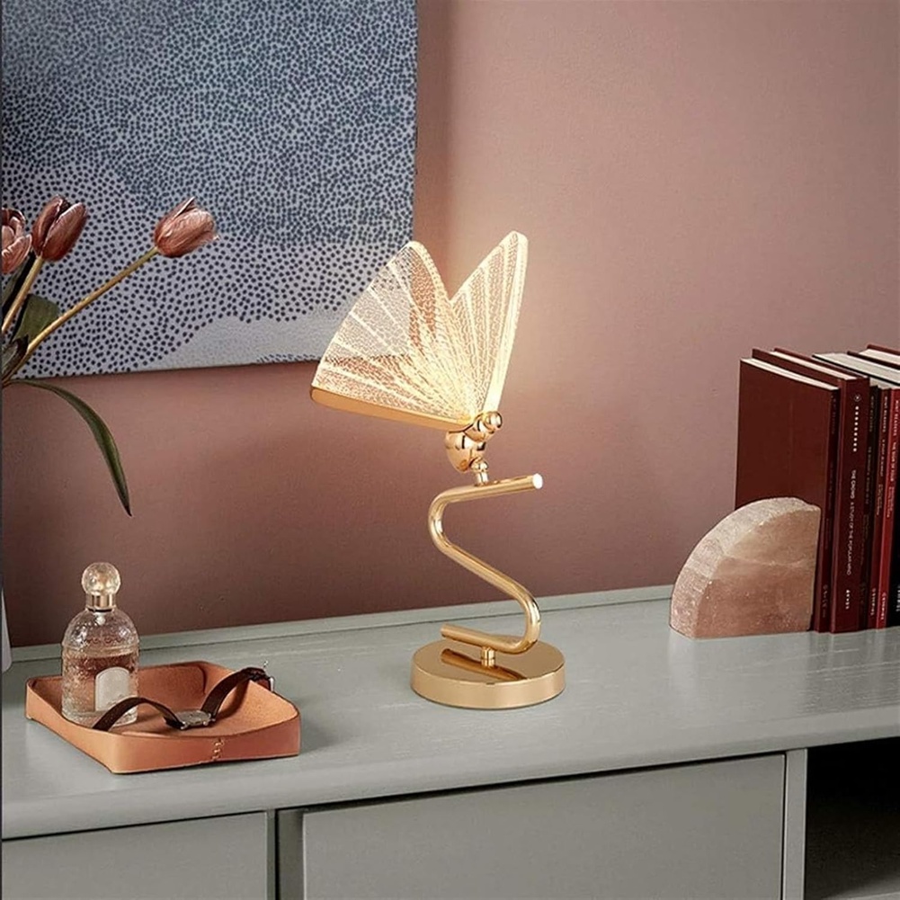[~ 신제품 FDDT] 나비 장식 램프, 6W LED  - Lighting Decor Bedroom 리뷰 및 가격